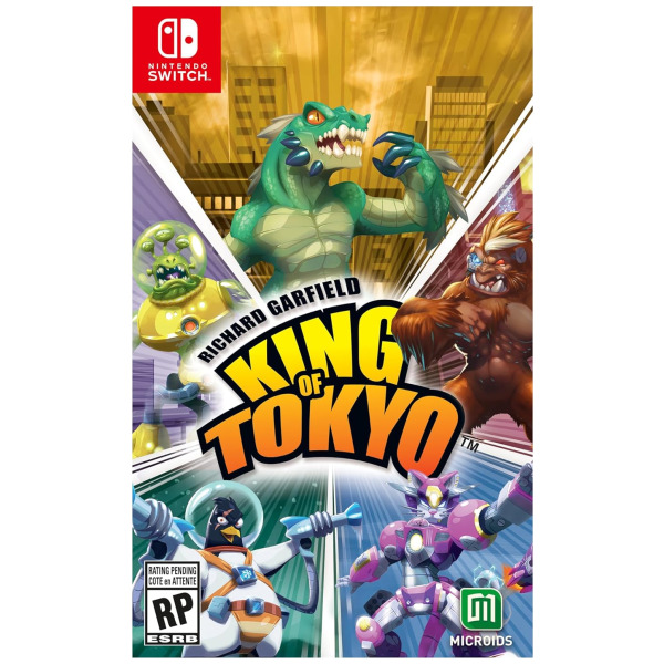 King of Tokyo - Switch PREORDER - ESTIMATED SHIP DATE JUN 30 2026
