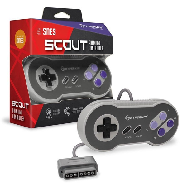 "Scout" Premium Wired SNES Controller [Hyperkin]